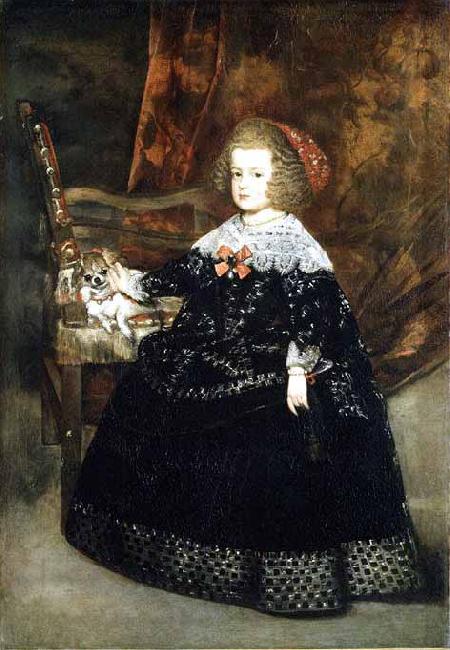 Juan Bautista del Mazo Portrait of Maria Theresa of Austria while an infant oil painting image